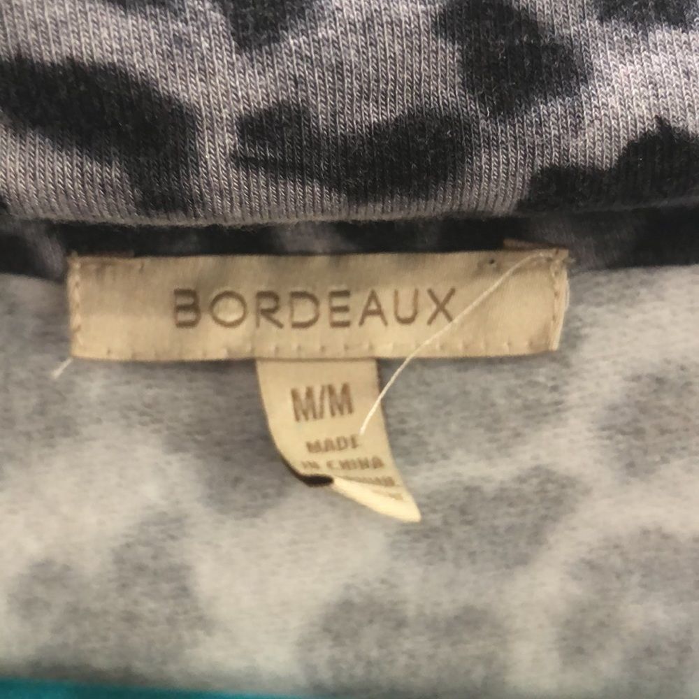 Bordeaux Collared Zip Front Jacket - image 2